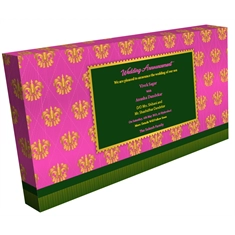 Wedding Announcement Gift Box Luxury Gold 15 Compartments